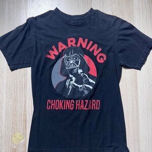 Star Wars Black and Red Darth Vader Kids Tee